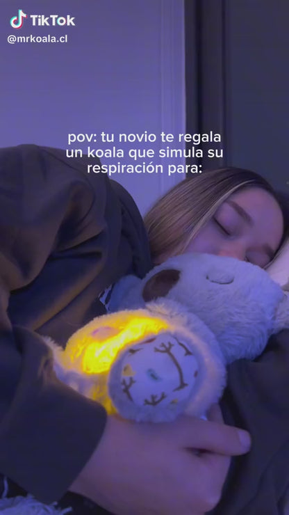 Koala que respira y tranquiliza el corazon